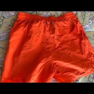 Men’s Ralph Lauren swim trunks Large Orange